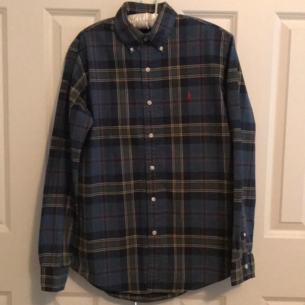 Ralph Lauren Plaid Button Down Shirt